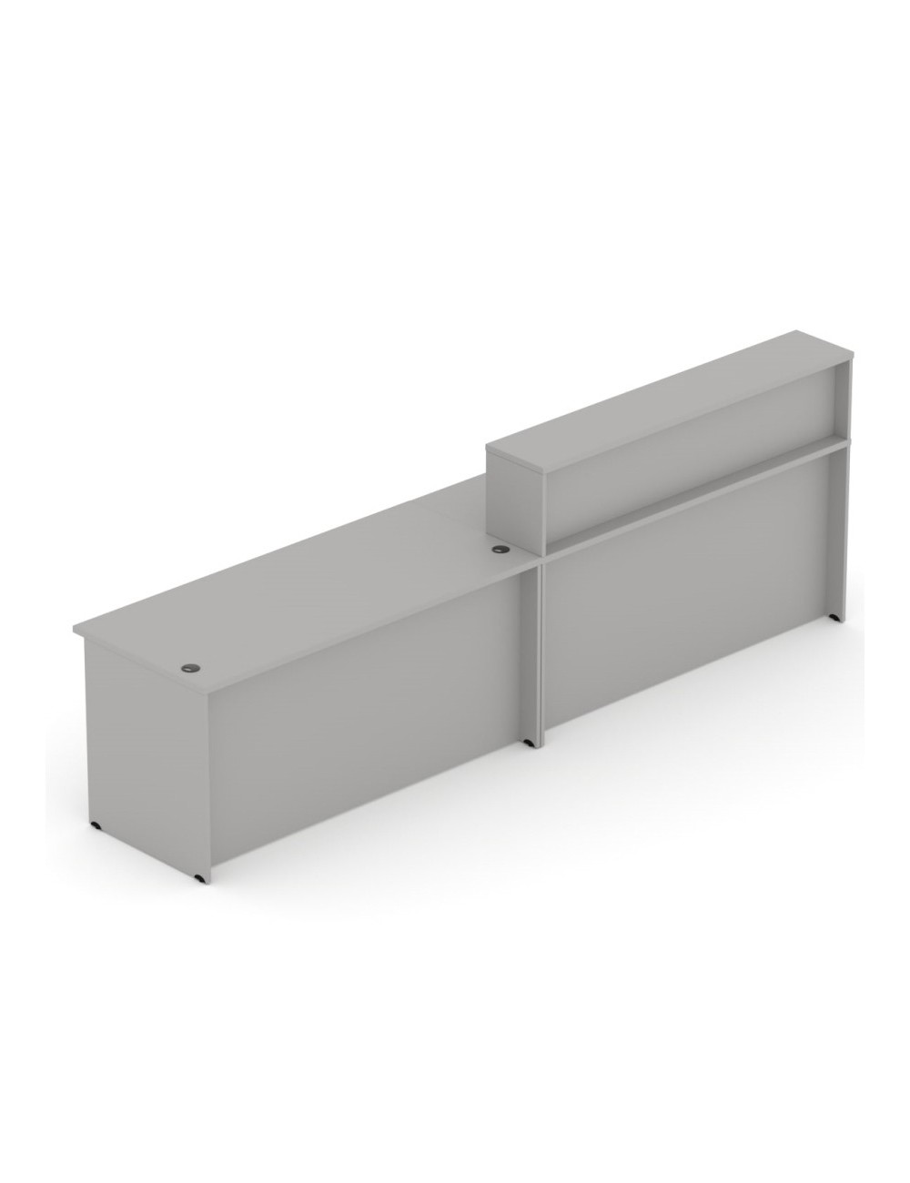 Lada do recepcji 240x70 cm, modułowa, kolor popiel | ML Z3 Lada do recepcji 240x70 cm, modułowa, kolor popiel | ML Z3