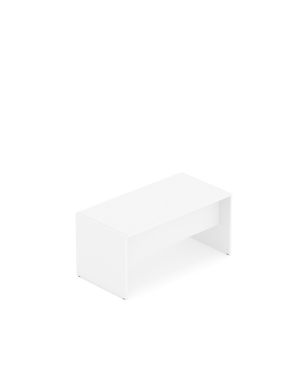 Biurko do gabinetu 180x80 cm, prostokątne, kolor biały | MGB 18 Biurko do gabinetu 180x80 cm, prostokątne, kolor biały | MGB 18
