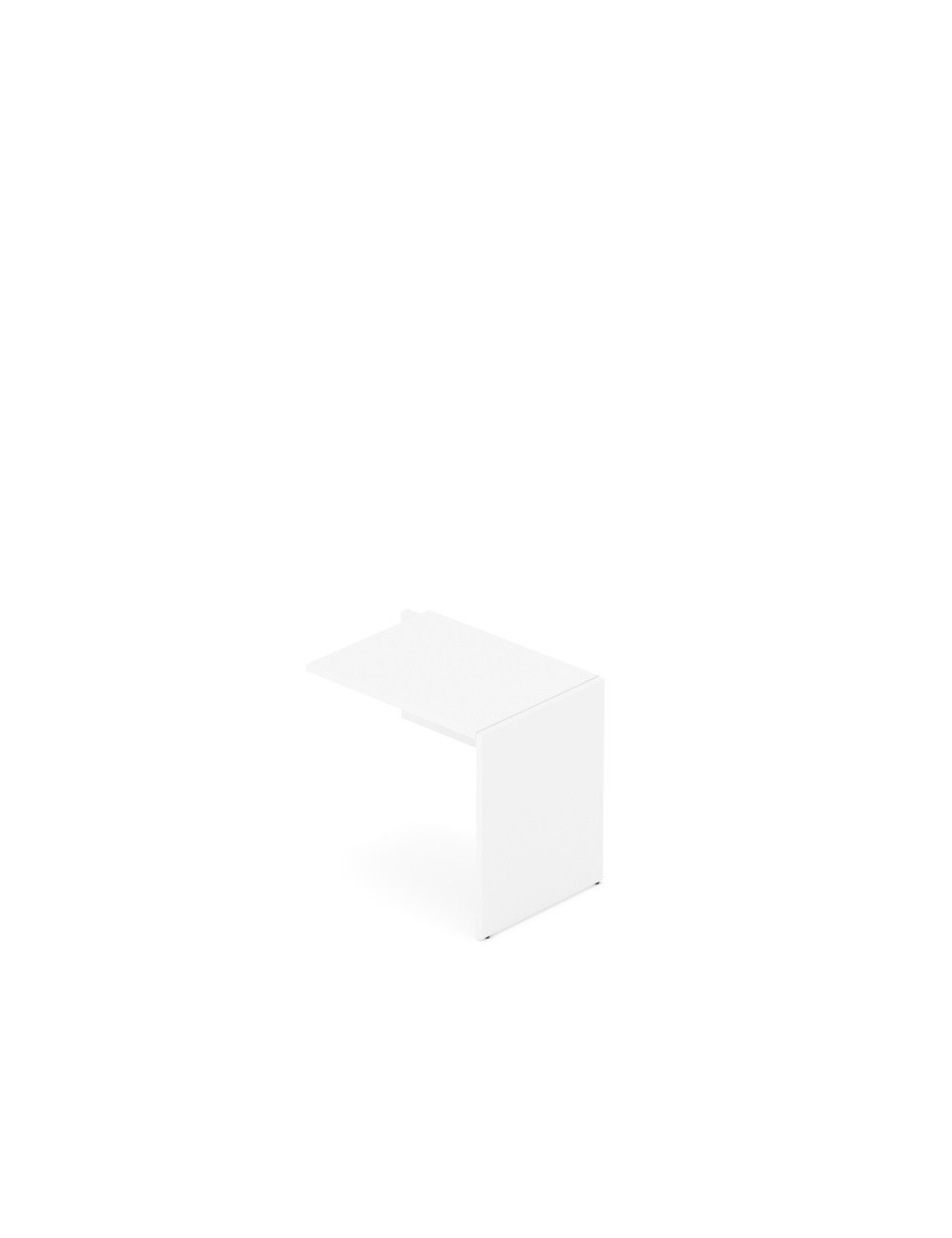 Dostawka do biurka gabinetowego, 100x76 cm, prawa, kolor biały | MGP 10 P Dostawka do biurka gabinetowego, 100x76 cm, prawa, kolor biały | MGP 10 P